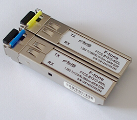 1.25Gbps SFP BIDI光？ 1310 nm TX / 1490nm RX，40km